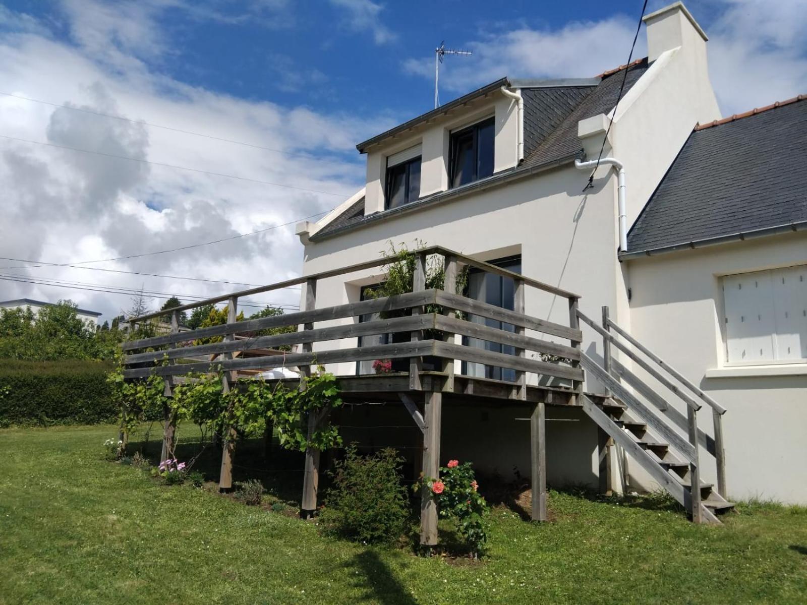 Maison Proche Du Bourg De Crozon Et Des Plages De Morgat Eksteriør billede