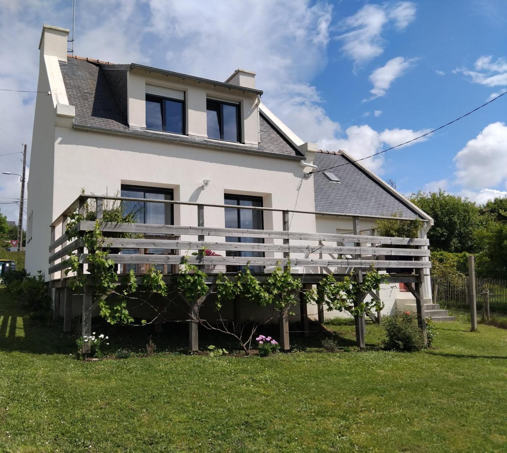 Maison Proche Du Bourg De Crozon Et Des Plages De Morgat Eksteriør billede